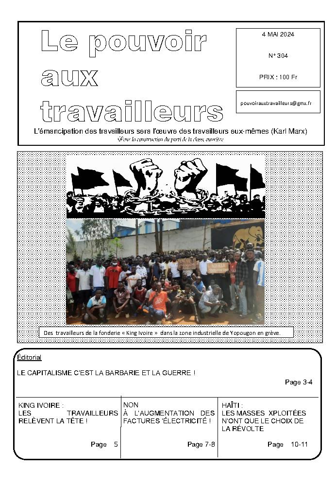 PAT (Côte d'Ivoire) n° 304