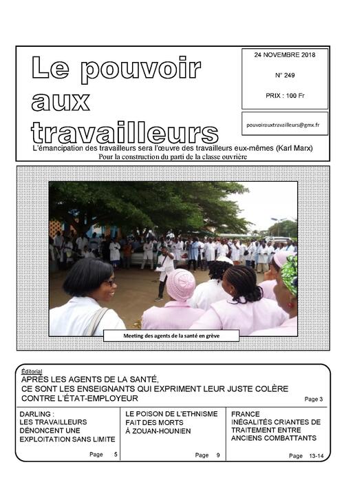 PAT (Côte d'Ivoire) n° 249