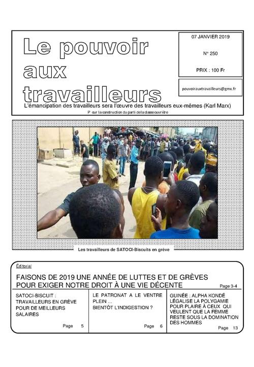 PAT (Côte d'Ivoire) n° 250