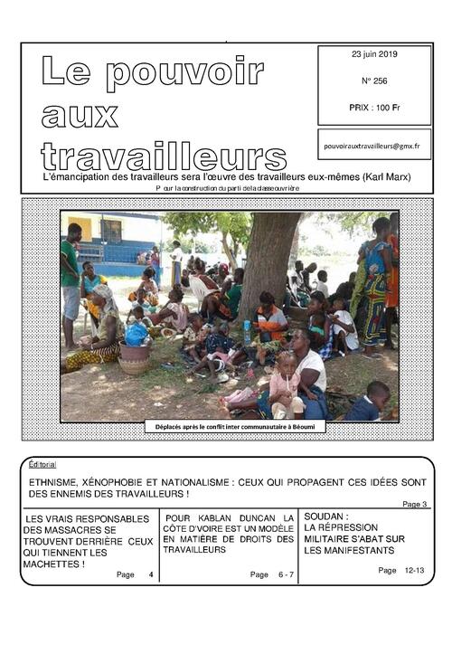 PAT (Côte d'Ivoire) n° 256