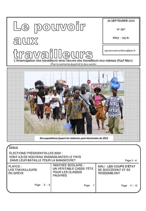 PAT (Côte d'Ivoire) n° 267